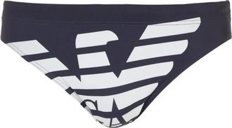 Emporio Armani Blauwe Strandkleding 2117214R40906935 - Heren - Strandmode - Blauw - M - Badmode