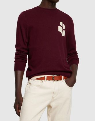 Isabel Marant Mens Zaph Leather Belt Brown Accessories >