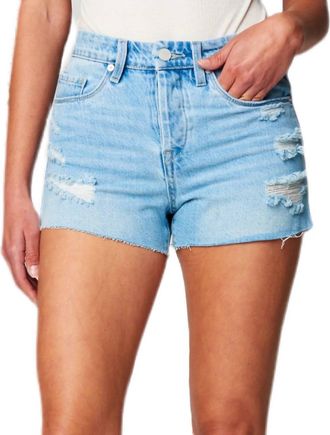 Blank NYC Barrow Vintage High Rise Short In Read My Lips