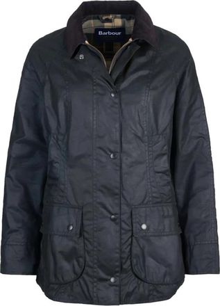 Barbour Beadnell Waxed Jacket - Dames - Zomerjassen - Groen - XL - Katoen - Jassen