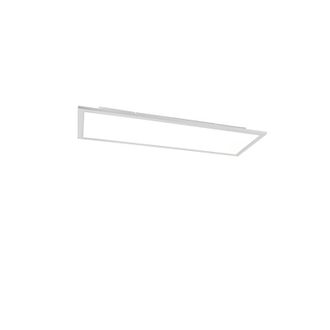 QAZQA Qazqa - Moderno Plaf&oacute;n De Acero 80cm Con Led Y Mando A Distancia - Live Pl&aacute;stico /acero Rectangular Incluye Led Max. 1 X 40 Watt