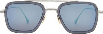 Dita Eyewear FLIGHT.006 Grey Blue Mirror Navigator Mens Sunglasses 7806-A 52
