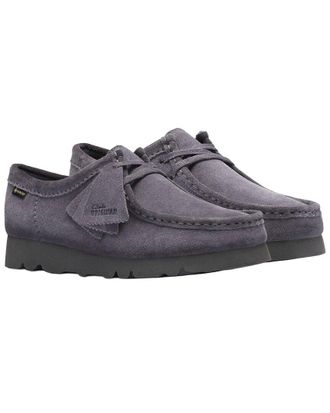 Clarks Wallabee Gtx Suede Moccasin