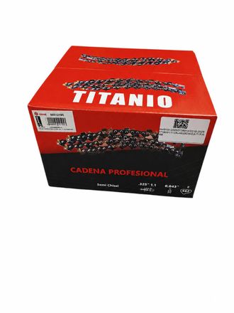 Generico Rollo Cadena Titanio 25 Pies.325 1,1 Mm Semichisel Ref 56195