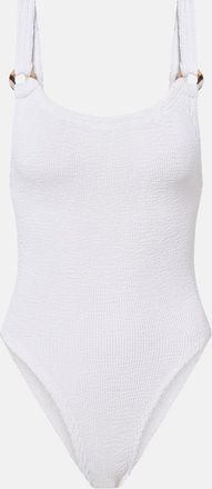 Burberry x Hunza G Domino Burberry Check swimsuit