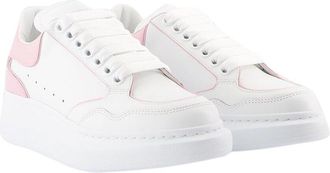 Alexander McQueen Alexander Mcqueen Womens Calfskin Leather Oversized Hybrid Sneaker (Authentic Pre-Loved)