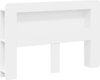 vidaXL Cabecero Con Armario Con Almacenamiento Madera De Ingenier&iacute;a Vidaxl