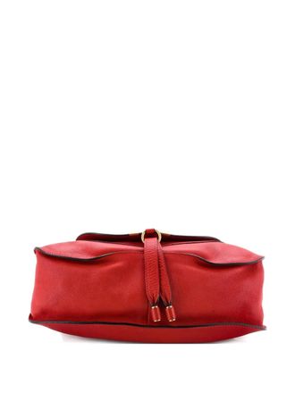 Chloé Marcie Leather Medium satchel - Rood