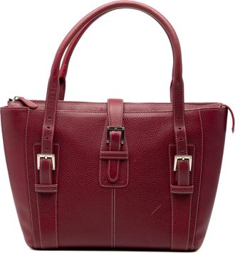 Loewe Tweedehands Leren Senda Handtas