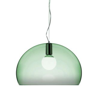 Kartell FL/Y Pendelleuchte, salbeigr&uuml;n