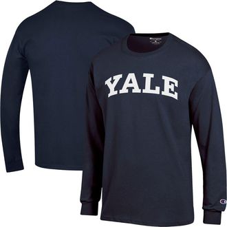 Champion Mens Champion Navy Yale Bulldogs Basic Arch Long Sleeve T-Shirt at Nordstrom, Size Medium