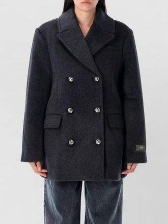 Ganni wool peacoat