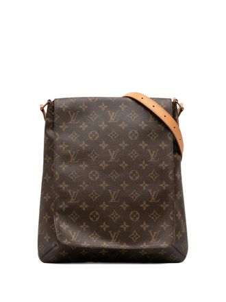 Louis Vuitton 2006 Monogram Musette Salsa GM crossbody bag - women - Fabric/Leather - One Size - Brown