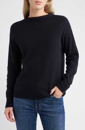 Caslon Funnel Neck Sweater in Black at Nordstrom Rack, Size Xx-Large