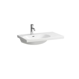Laufen Laufen - Lua Lavabo, Sin Agujero Para Grifo, Con Rebosadero