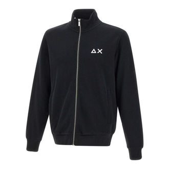 Sun 68 Sudadera Track Zip Basic Fleece - Sweatshirts & Hoodies - Hombre - Negro - L