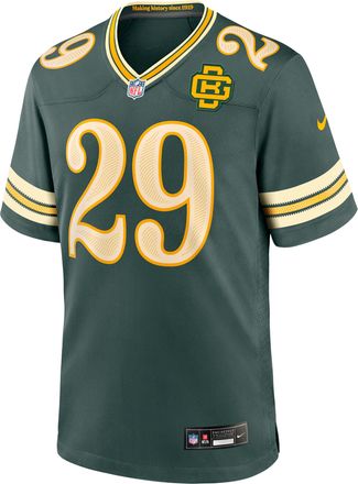 Nike Xavier McKinney Green Bay Packers Rivalries Collection Nike Mens NFL Game Jersey in Green | 67NM0JFI7TF-WFQ