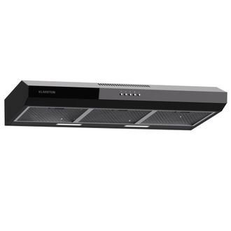 Klarstein Klarstein Campana Extractora Empotrada Contempo 90 90cm 200m&sup3;/h Led Acero Inoxidable Acr&iacute;lico