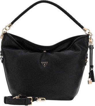 Guess Womens Handbag Black Polyurethane Bags - Handbags