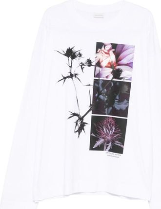 Dries Van Noten White Printed T-shirt