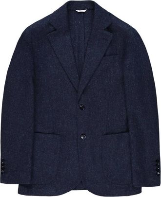 Cruna Tribeca Blu - Heren - Blazers - Blauw - XL - Wol - Jassen