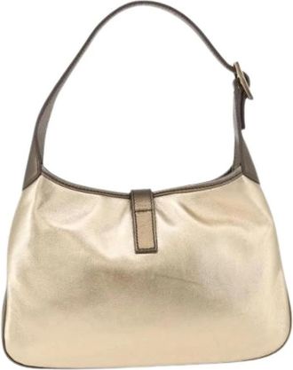 Gucci Pre-owned Shoulder Bag - Dames - Vintage Schoudertas - Beige - ONE Size - Vintage