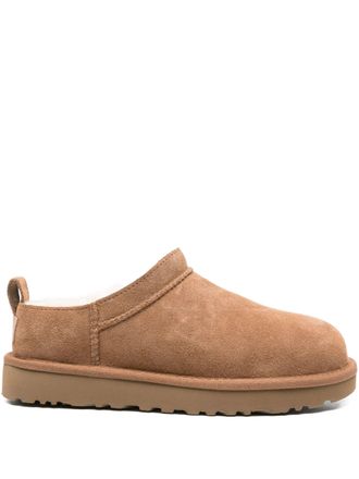 UGG Classic Micro Slip On Suede Flats
