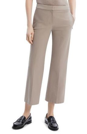 Theory Kick Crop Pants in Cinder at Nordstrom Rack, Size 16