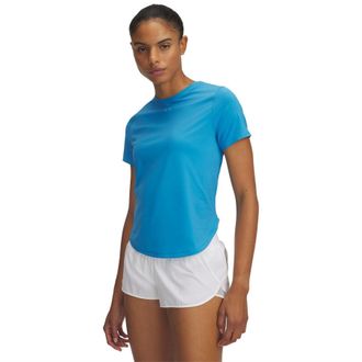 Under Armour Dames/Dames Launch Elite T-shirt met korte mouwen (Blauw)