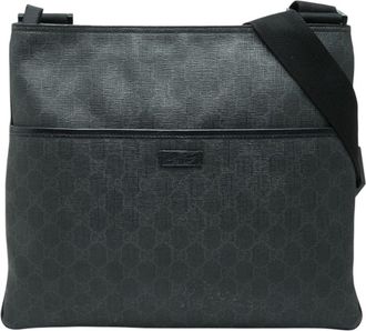 Gucci Black Pvc Shoulder Bag (Pre-Owned)