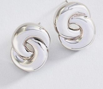 Luv AJ Solstice Knot Post Earrings