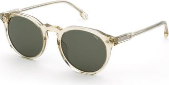 Lozza SL4414 Luis Figo 07HM Mens Sunglasses Yellow Size 52