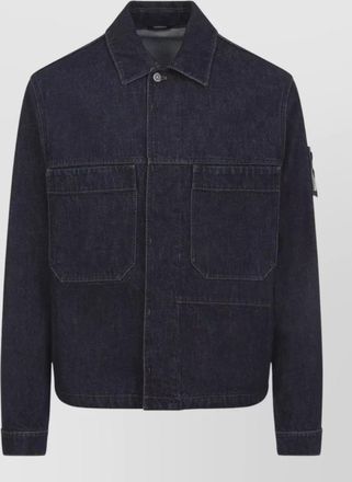 Stone Island denim shirt jacket
