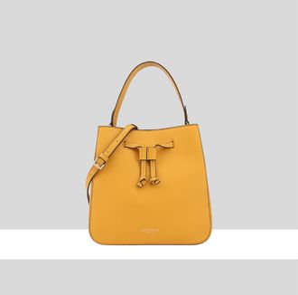 Paul Costelloe Womens Peace Leather Multi Way Bag - Yellow - One Size