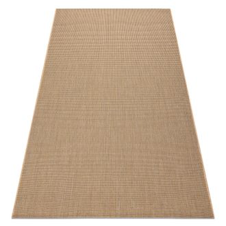 RugsX Rugsx - Alfombra De Cuerda Sisal Floorlux 20580 Llanura Color S&oacute;lido - Natural / Caf&eacute; Beige 140x200 Cm