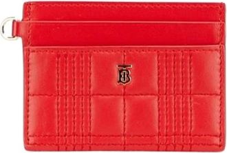Burberry Tweedehands leren portemonnees - Dames - Vintage Accessoires - Rood - ONE Size - Vintage