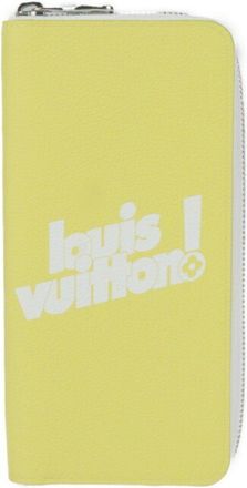 Louis Vuitton Jaune Leather Long Wallet (Bi-Fold) (Pre-Owned)