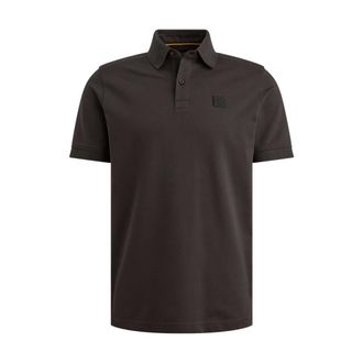 PME Legend Stretch Piqu&eacute; Polo met Flight Pocket - Heren - Tops - Paars - Maat: M Piqu&eacute;
