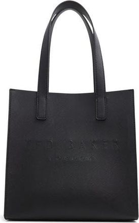 Ted Baker Seacon Croc Embossed Tote in Black Tote at Nordstrom Rack
