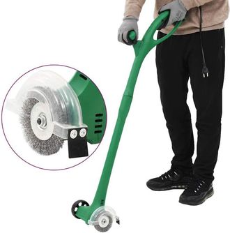 vidaXL Spazzatrice Elettrica per Erbacce 140 w Verde - Vidaxl