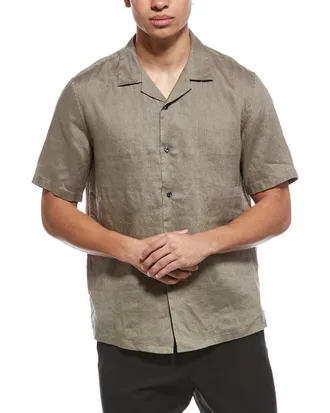 Theory Daze Precise Linen Shirt