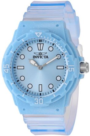 Invicta Celestial 49209 Dames Horloge - Quartz Uurwerk - Plastic met blauwe Wijzerplaat - 35mm