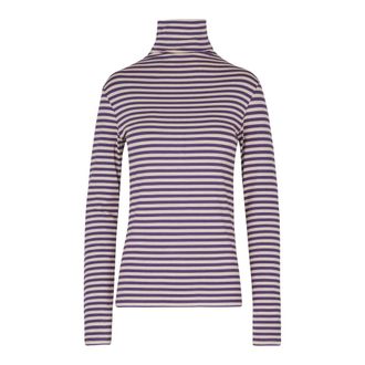 Niù Long Sleeve Tops, female, Multicolor, Size: L Maglia dolcevita in jersey