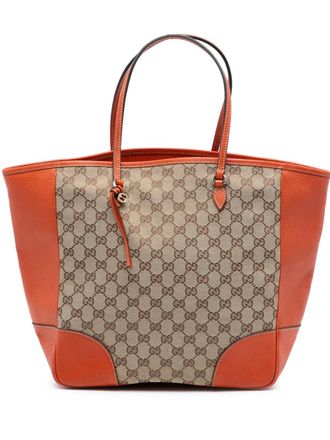 Gucci 2016-2025 GG Canvas Bree tote bag - Brown