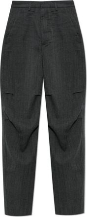 Dsquared2 Crinkled Osaka Pant - Heren - Nette broeken - Grijs - 2XL - Katoen - Broeken