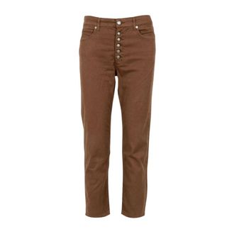 Roy Rogers Dames, Broeken, Bruin, Maat: W29 Denim