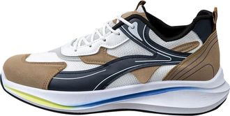 Generic Mens Breathable Sports Shoes: Trainers with Laces, Cushioning Jogging Shoes, Breathable Walking Shoes, Lightweight Outdoor Shoes, Abrasion-Resistant, 