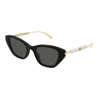 Gucci Sunglasses, female, Black, Size: 50 MM Gg1968S 001 Sunglasses