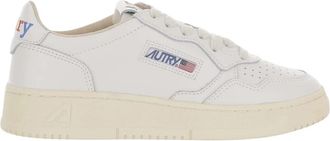 Autry Medalist Low Leren Sneakers - Dames - Sneakers - Wit - 37 EU - Leer - Schoenen