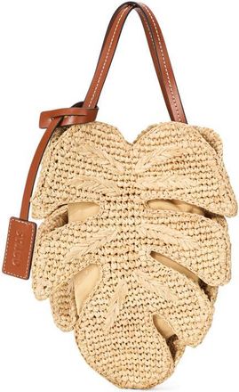 Staud Palm Raffia Handbag in Natural/tan at Nordstrom
